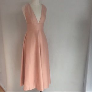 BHLDN Midi Satin Bridesmaid Dress